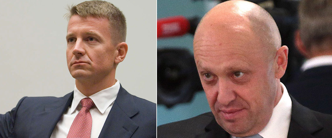 Eric Prince e Yevgeny Prigozhin