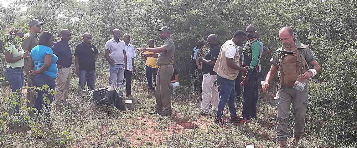 Representantes das organizações redefinindo estratégias de combate à caça furtiva em Maputo