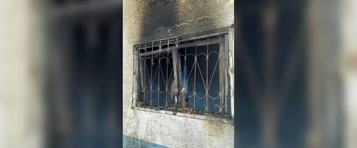 Sede do PODEMOS em Manica incendiada por desconhecidos.jpg